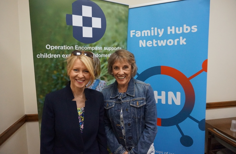 Esther McVey MP and Dame Esther Rantzen