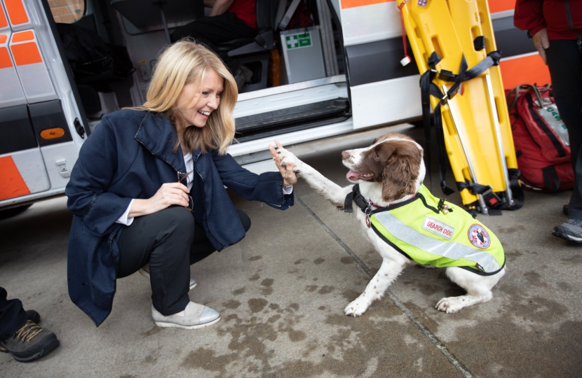 Search and Rescue Dog, Isla