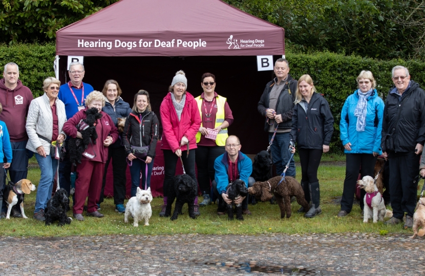 Hearing Dogs for the Deaf Sponsored Walk, Arley