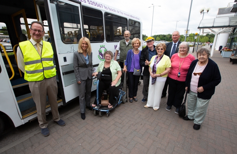 MAG bus launch, Handforth