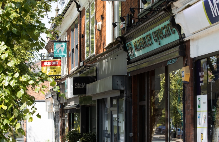 Empty High Streets during lockdown