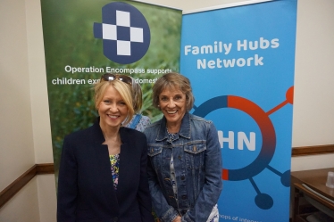 Esther McVey MP and Dame Esther Rantzen