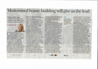 My article in today's Daily Telegraph